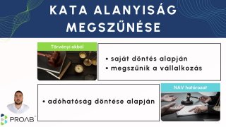 KATA adózás alapok, határidők, teendők