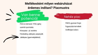 MIlyen mellékes webshopot indíts? Mit éri meg most eladni? És mit nem?