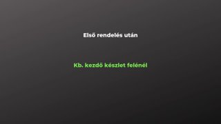 3. Modul - 22. rész - Folyamatos rendelések gondozása, Cash-Flow optimalizálás