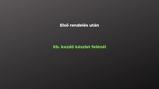 3. Modul - 22. rész - Folyamatos rendelések gondozása, Cash-Flow optimalizálás